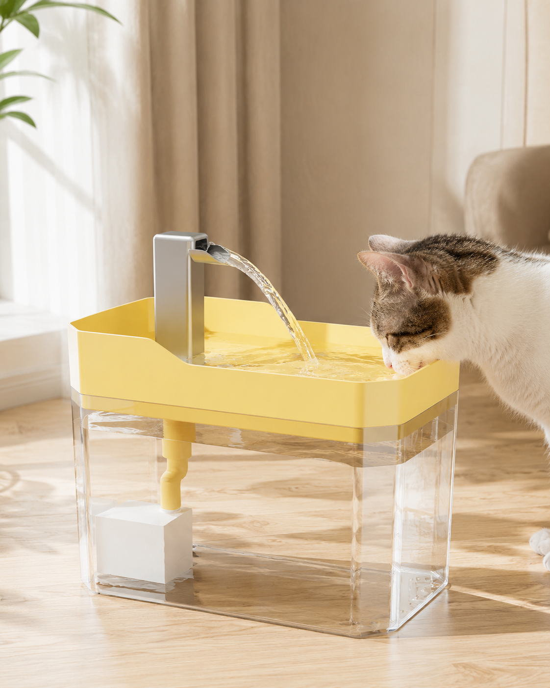 utomatic Cat Water Dispenser Fountain