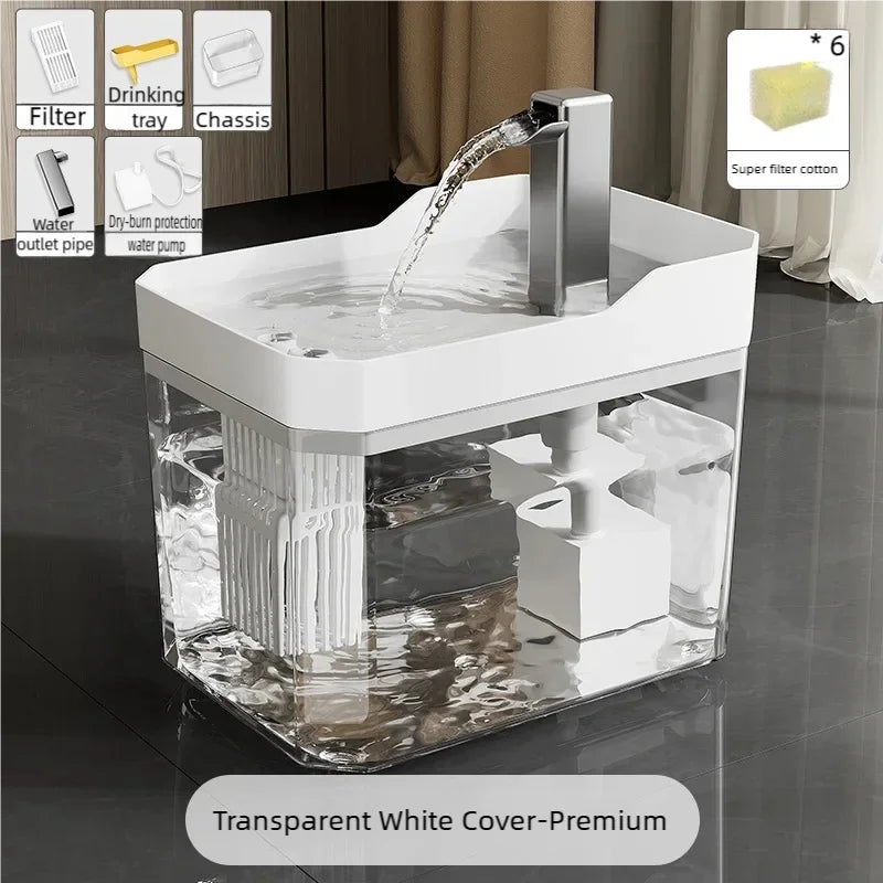 utomatic Cat Water Dispenser Fountain