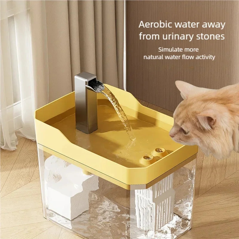 utomatic Cat Water Dispenser Fountain