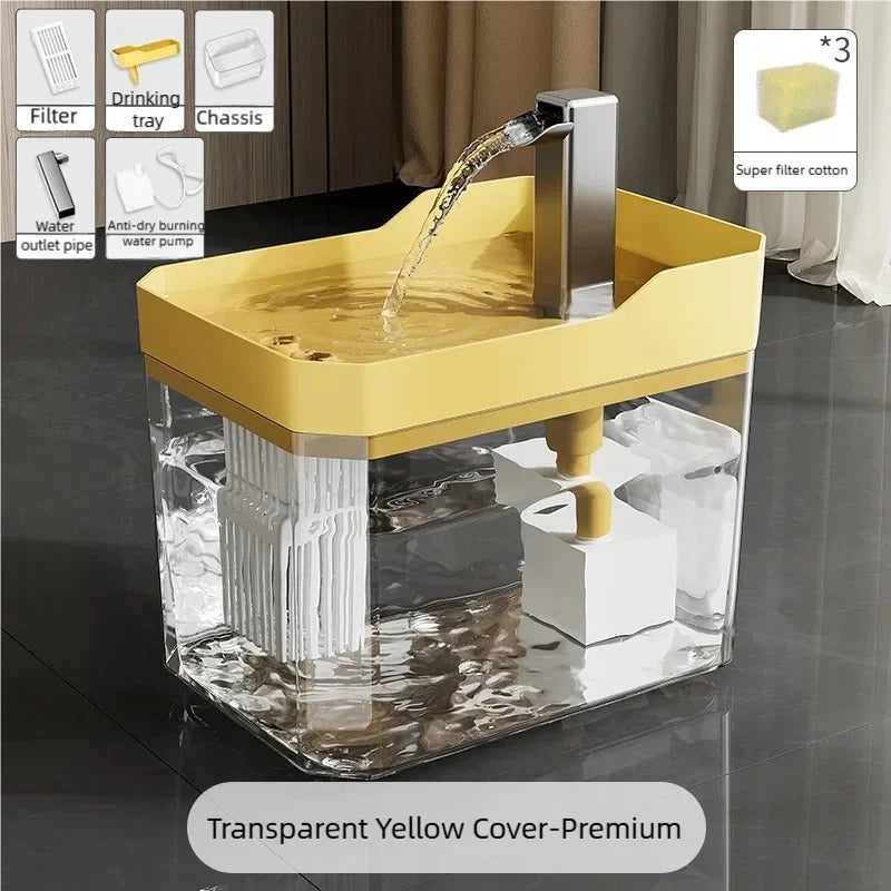 utomatic Cat Water Dispenser Fountain